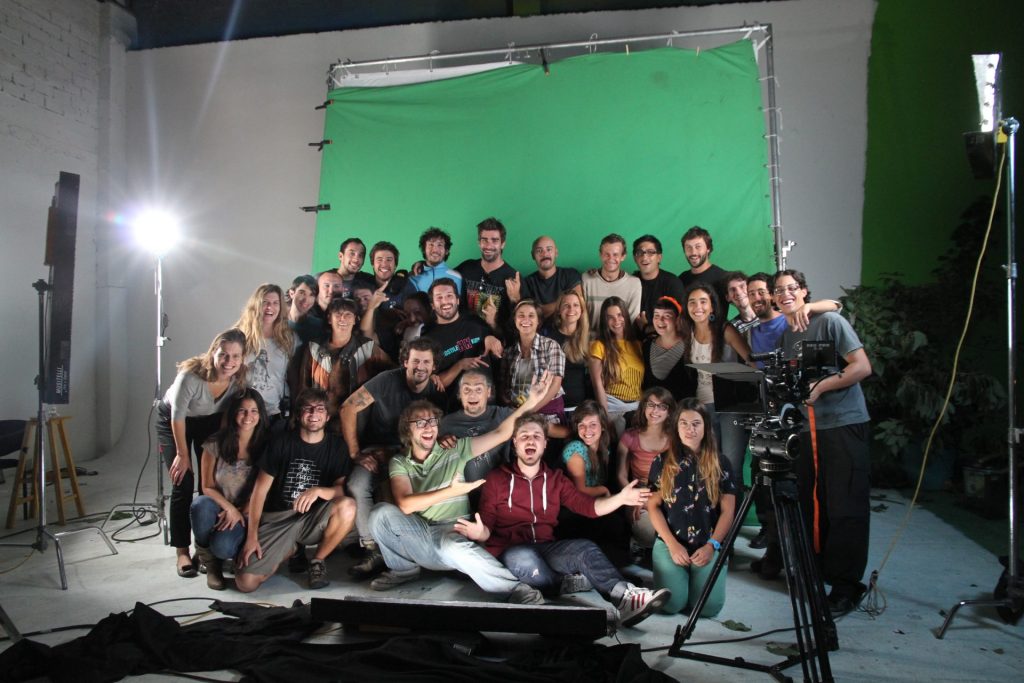 BTS - Crew photo for High Five (Relocos y Repasados, 2012 (Film Editor and Camera by Maxi Contenti)