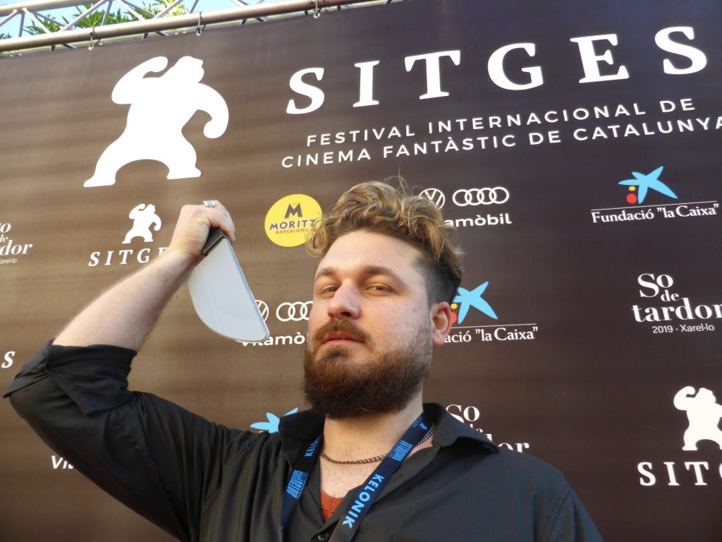 Maxi Contenti at Sitges Film Festival 2021