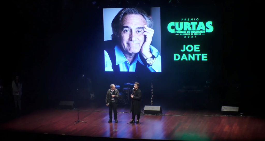 Meeting with director Joe Dante at Curtas Festival 2021