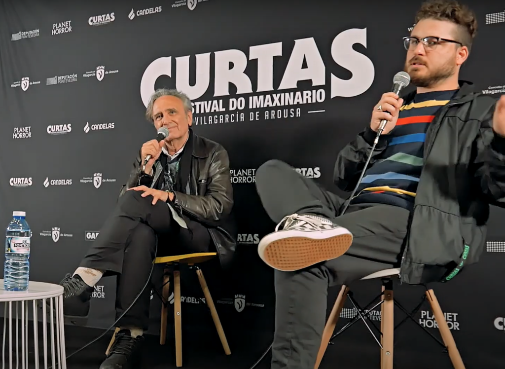 Meeting with director Joe Dante at Curtas Festival 2021