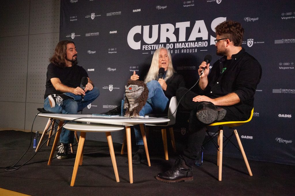 Meeting with director Mick Garris at Curtas Festival 2022