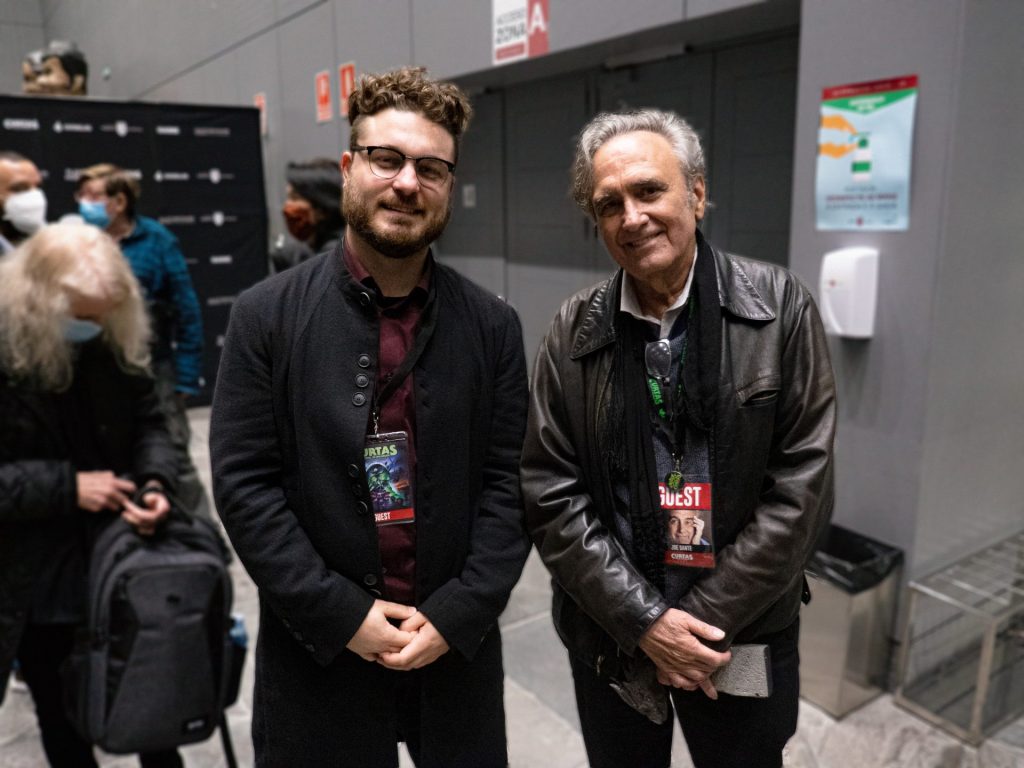 Meeting with director Joe Dante at Curtas Festival 2021