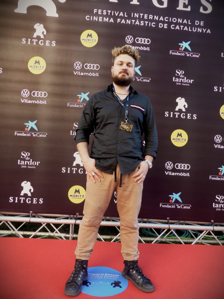 Maxi Contenti at Sitges Film Festival 2021